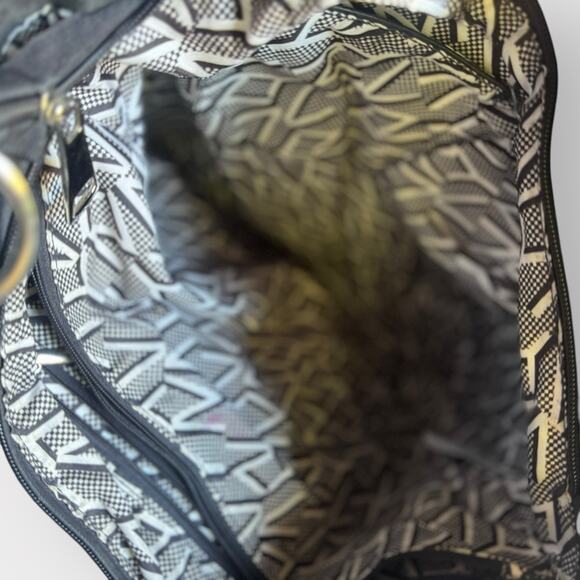 Marc New York gray leather rocker style crossbody bag - Picture 5 of 11